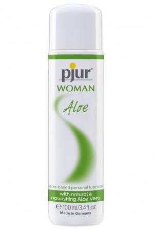 Lubrifiant Pjur Woman, pentru femei, cu aloe vera naturala, 100 ml