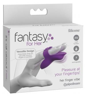 Finger Vibrator, Elite Silicon, Fantasy for Her