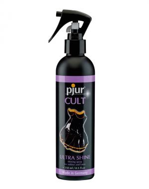 Spray pentru luciu imbracaminte Latex, Pjur Cult Ultra Shine, 250 ml