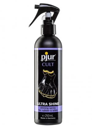 Spray pentru ingrijirea produselor din latex, PJUR, Cult, Ultra Shine, 250ml